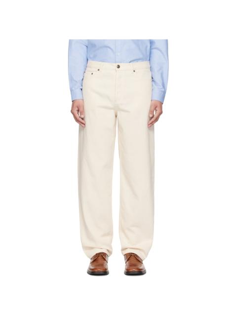 A.P.C. Off-White Fairfax Jeans