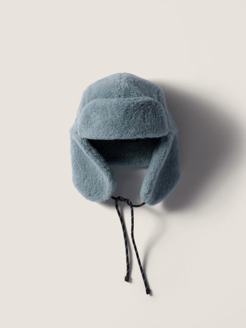 Miu Miu Fleece trapper hat