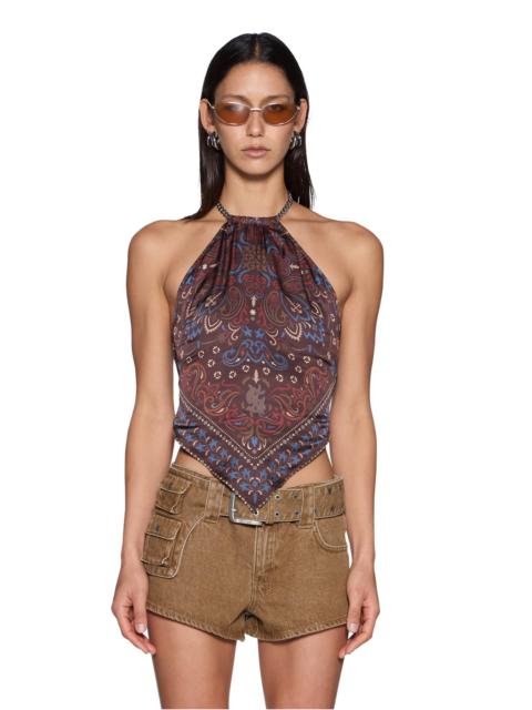 Ksubi SCARF TOP FOLK BANDANA