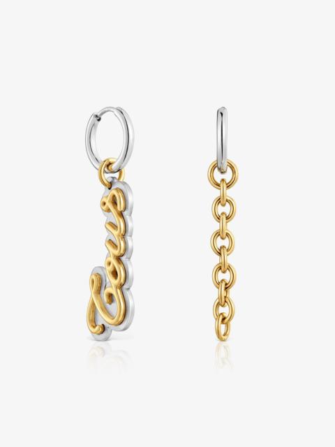 TOUS Two-tone Hoop earrings TOUS Charming