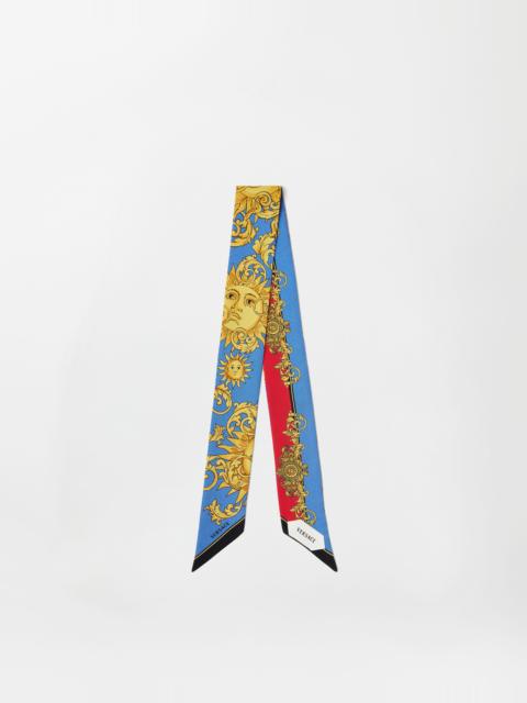 VERSACE Printed Silk Twill Ribbon