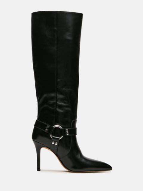 STEVE MADDEN TALIS BLACK LEATHER