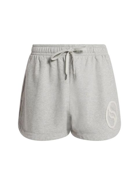 logo-appliquÃ© cotton shorts
