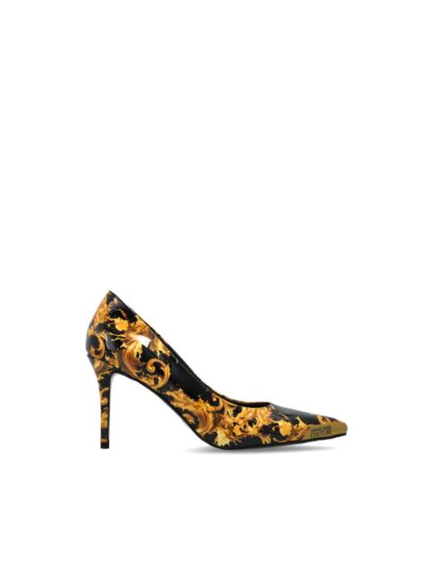 VERSACE JEANS COUTURE Scarlett patterned pumps