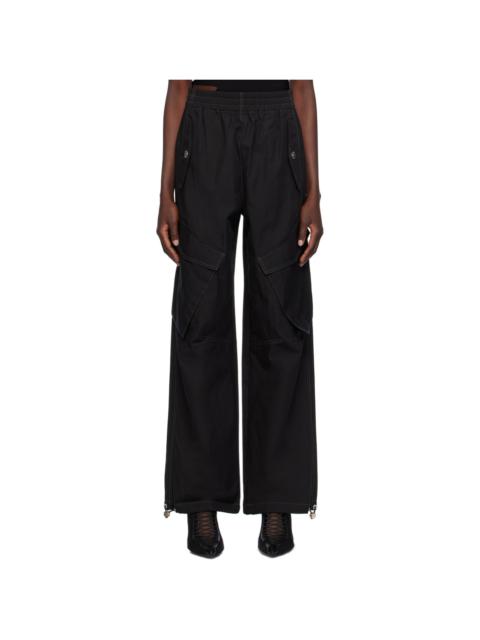 Dion Lee Black Snap Trousers