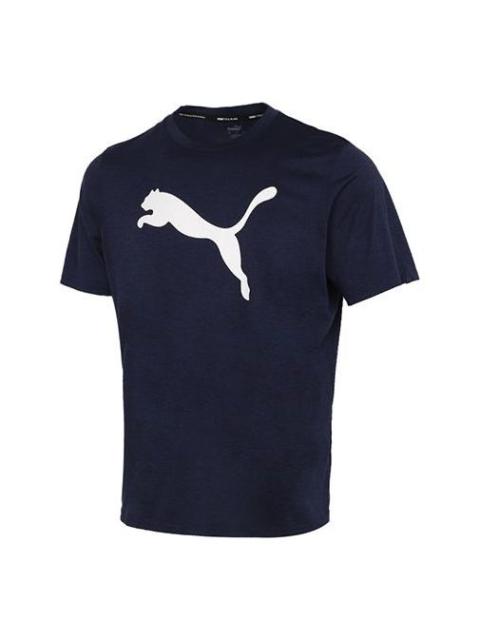 PUMA Train Favorite Heather T-shirt 'Navy' 520139-06