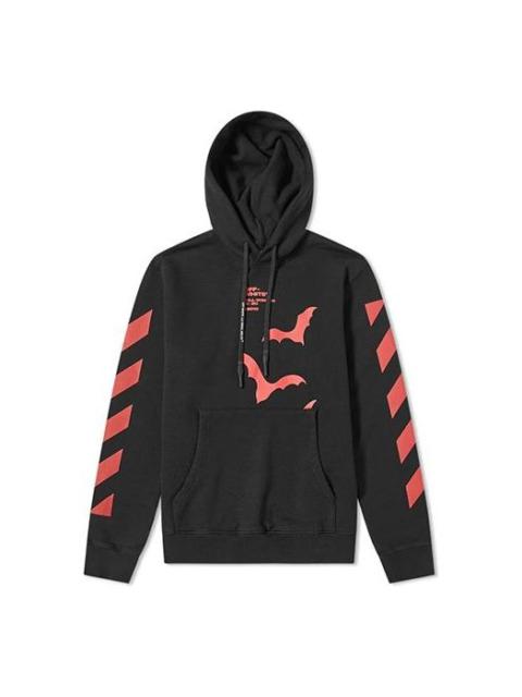 Off-White Off-White Printing Pullover Loose Fit Unisex Black OMBB034E19D250071020