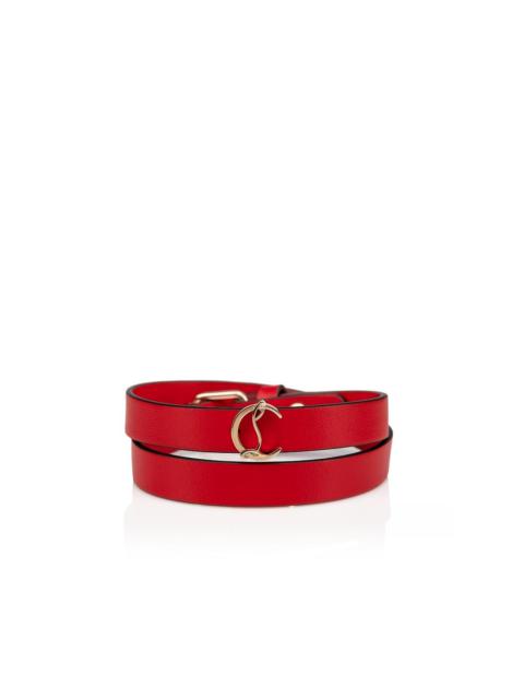 Christian Louboutin Loubilink Logo Bracelet LOUBI/GOLD