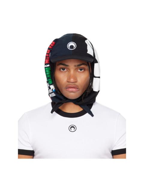 Marine Serre Regenerated Graphic T-shirts Veiled Cap