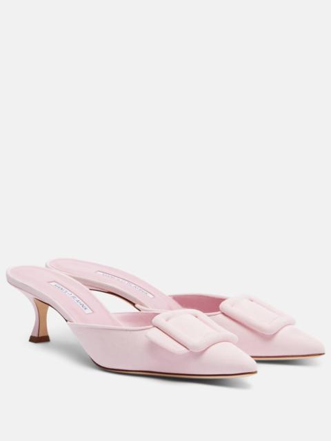 Maysale 50 suede mules