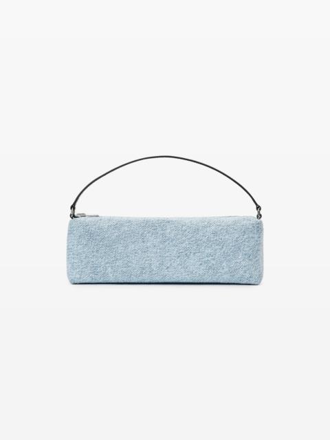 Alexander Wang Heiress Flex Denim Trompe-L'oeil Bag With Crystal Hotfix