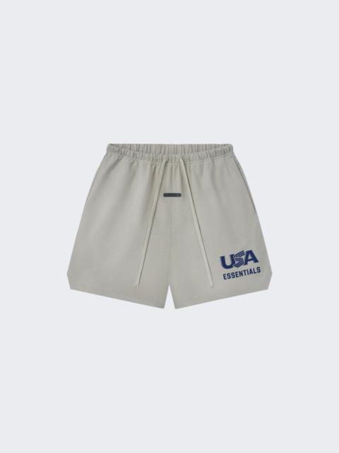 ESSENTIALS Usa Baseball Jersey Sweatshort Seal