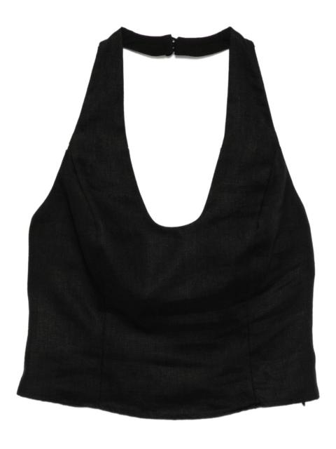 Reformation Sasha linen top