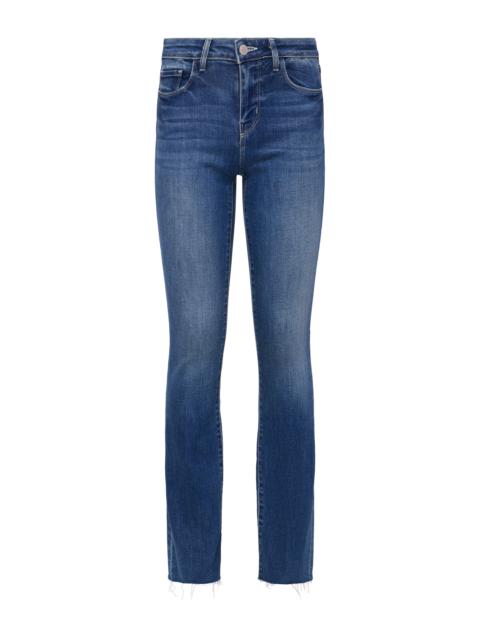 L'AGENCE Sneeki Low-Rise Straight-Leg Jean