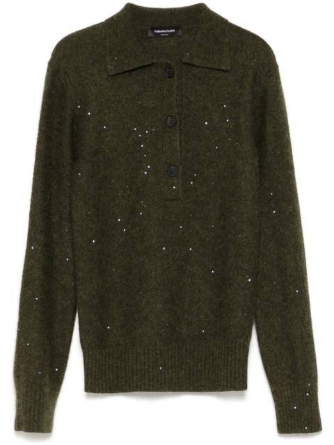 FABIANA FILIPPI knitted polo shirt