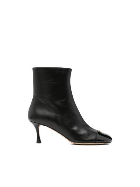 N°21 cap-toe leather boots