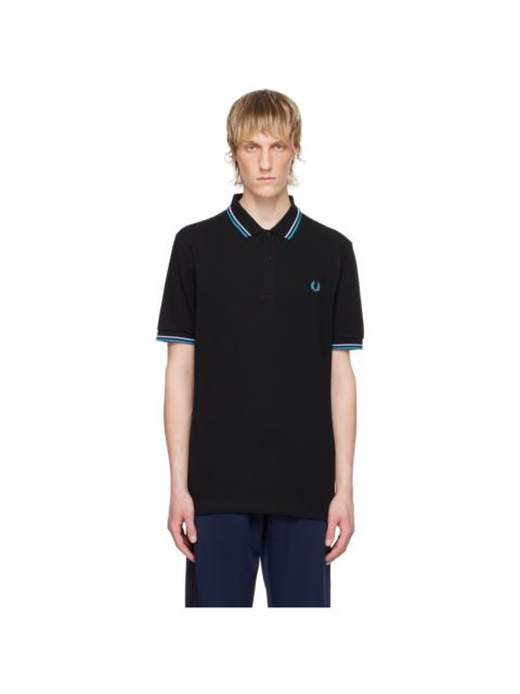 Fred Perry Black M3600 Polo