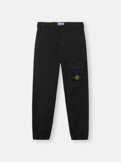 Stone Island 3100010 ORGANIC COTTON STRETCH BROKEN TWILL 'OLD' EFFECT