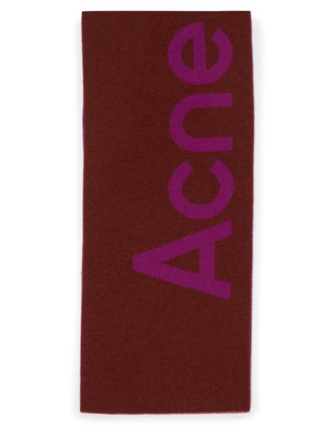 Acne Studios Logo scarf