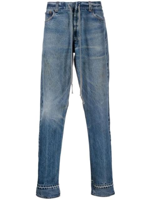 Greg Lauren straight leg jeans