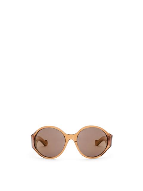 Loewe Round Anagram Sunglasses in Acetate