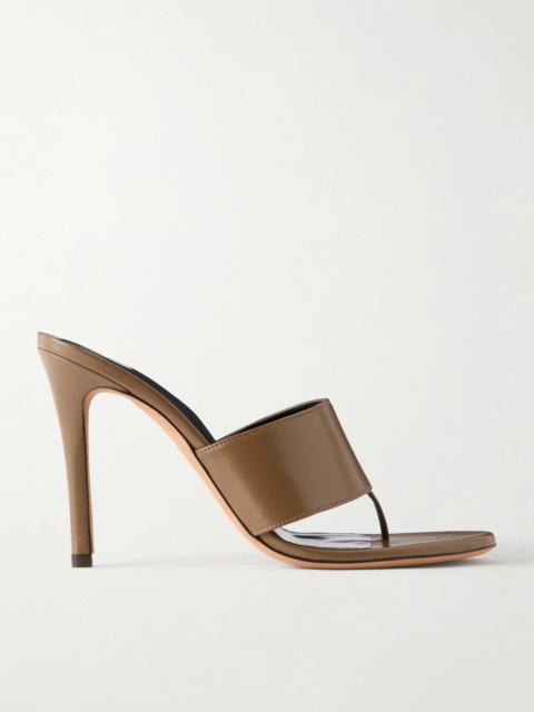 JUDE Snug Leather Thong Sandals