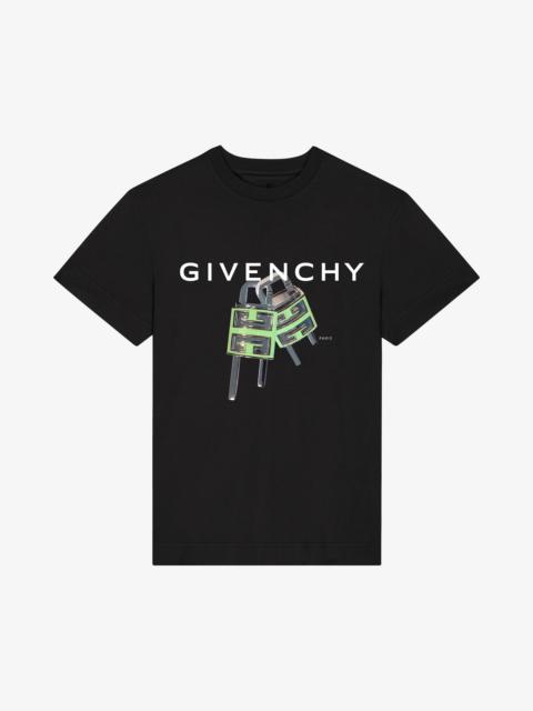 Givenchy GIVENCHY 4G LOCK SLIM FIT T-SHIRT