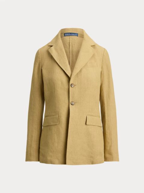 Polo Ralph Lauren Single-Breasted Délavé Linen Blazer