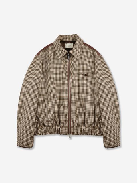 SLOWEAR Wool twill Primo bomber jacket
