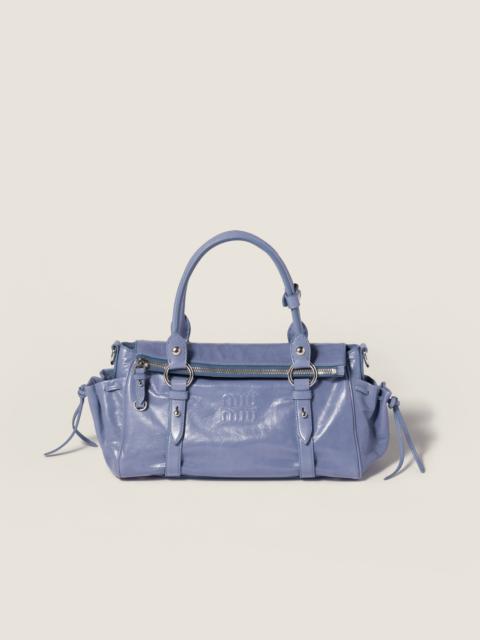 Miu Miu Glossy leather handbag