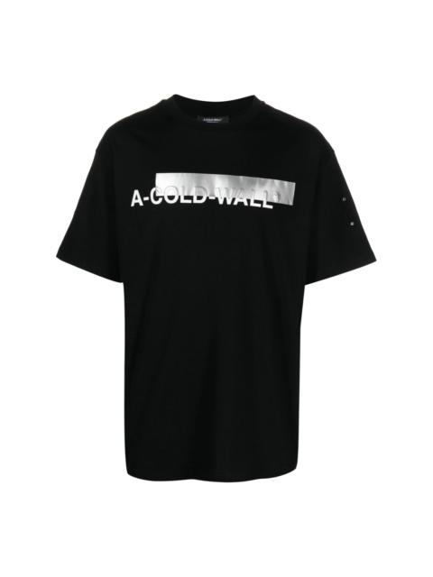 A-COLD-WALL* logo-print cotton T-shirt