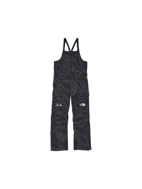 The North Face x KAWS Freeride Bib 'Black Dragline Print'