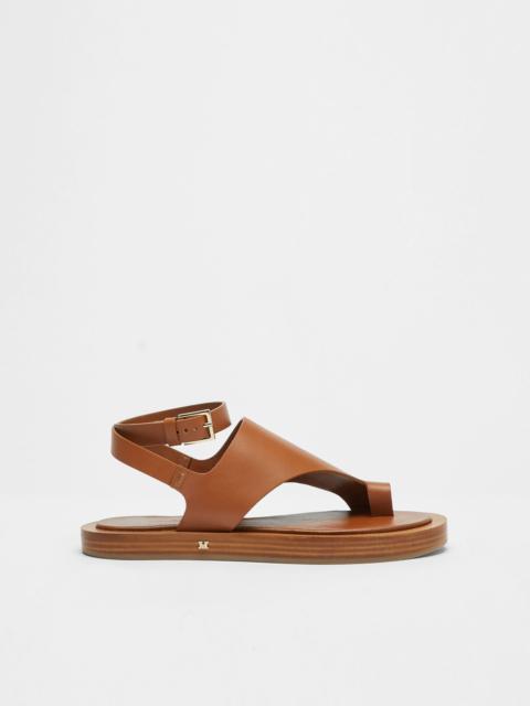 Max Mara SHEREE Leather sandals