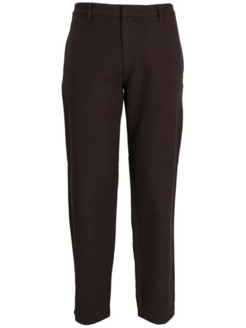 EMPORIO ARMANI cotton tailored trousers