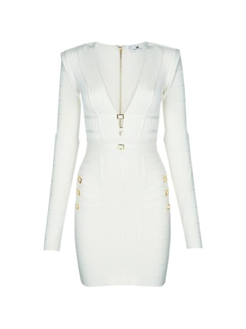 ELISABETTA FRANCHI mini knitted dress