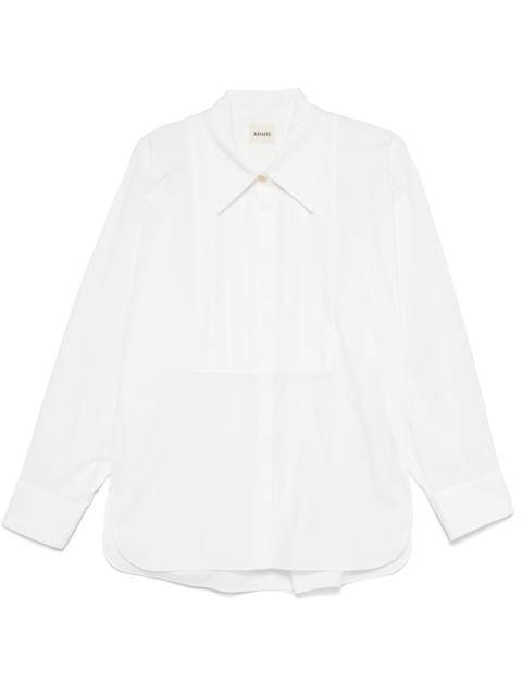 KHAITE Pintuck-detailed Shirt