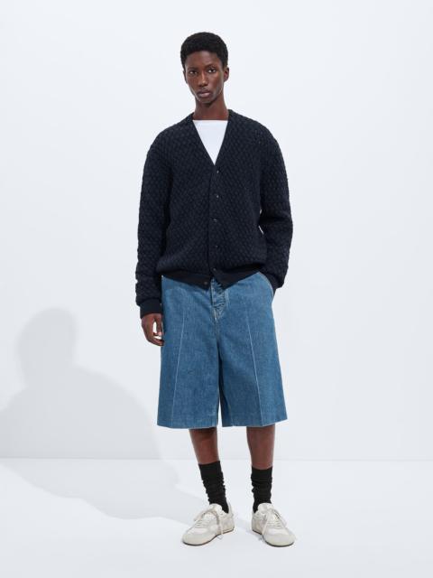 Bottega Veneta Atlantic Blue Denim Shorts