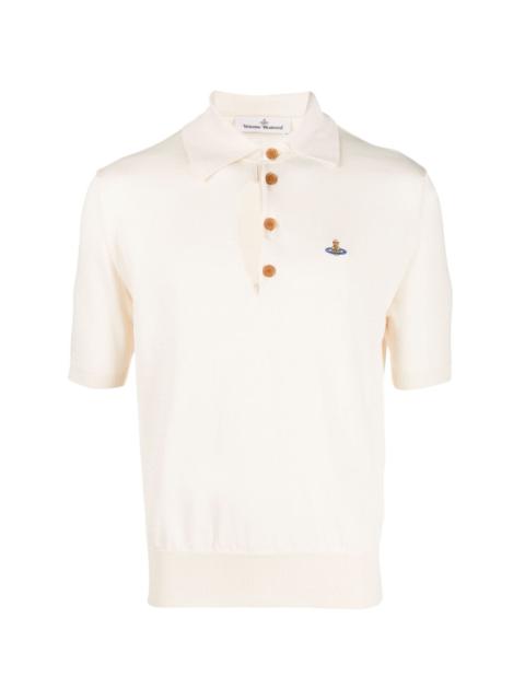 Vivienne Westwood ripped polo shirt
