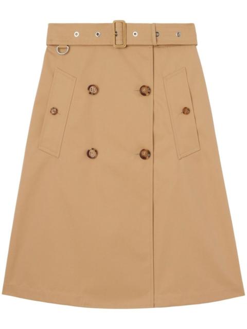 Burberry cotton gabardine trench coat