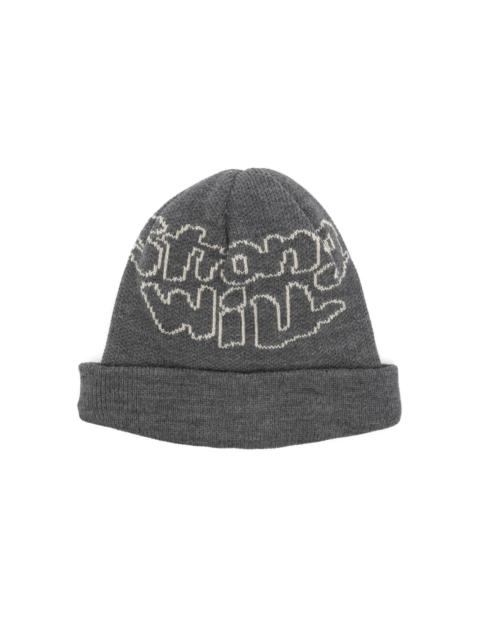 Comme des Garçons SHIRT intarsia-knit beanie hat