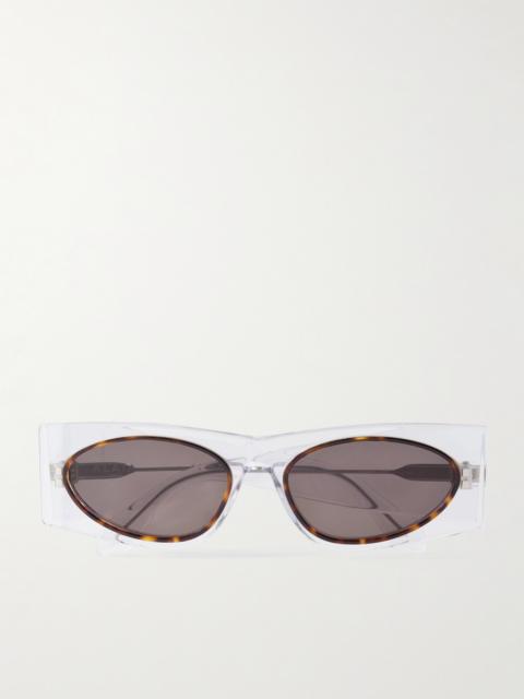 Alaïa Rectangle-frame Acetate Sunglasses