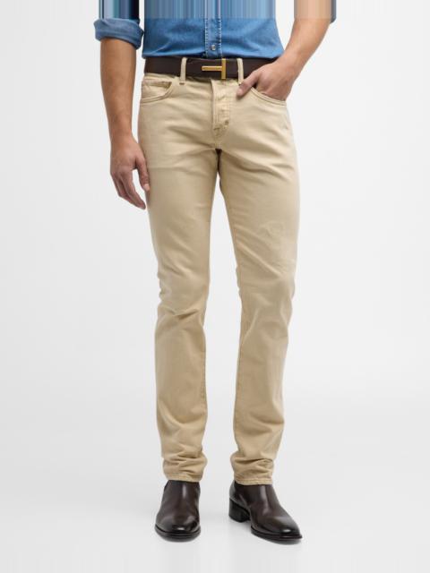 TOM FORD Men's Slim Fit 5-Pocket Pants