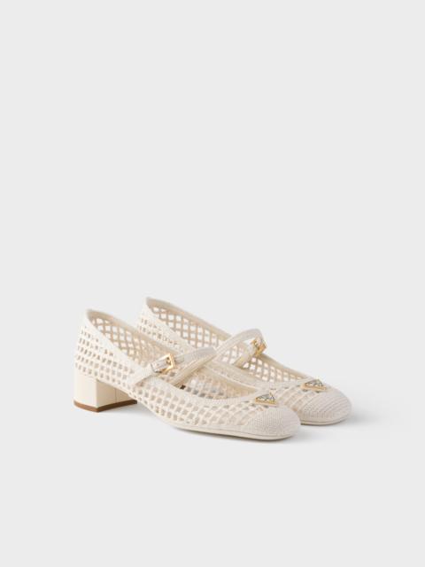 Prada Crochet pumps