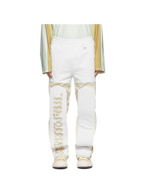 KUSIKOHC SSENSE Exclusive White Cotton Lounge Pants