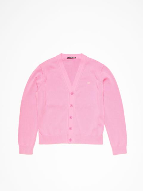 Acne Studios Cardigan v-neckline - Cameo pink