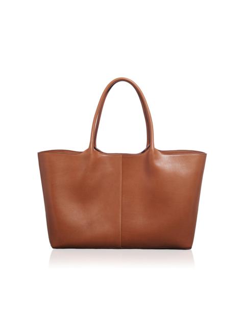 GABRIELA HEARST Mcewan Leather Tote Bag brown