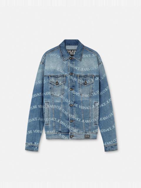 VERSACE JEANS COUTURE Logowave Denim Jacket