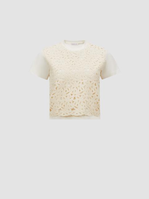 Moncler Macramé Cotton T-Shirt