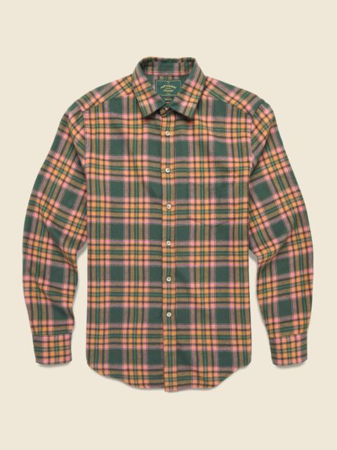 Portuguese Flannel Olivara Shirt - Green