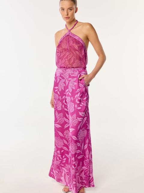 Poupette St Barth Pant Clea - Purple Macro Stelis